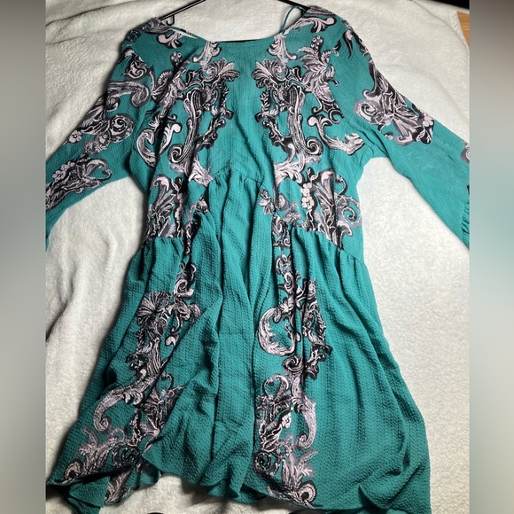 Women’s Free People Dress Boho Gypsy Size Medium - Picture 2 of 7